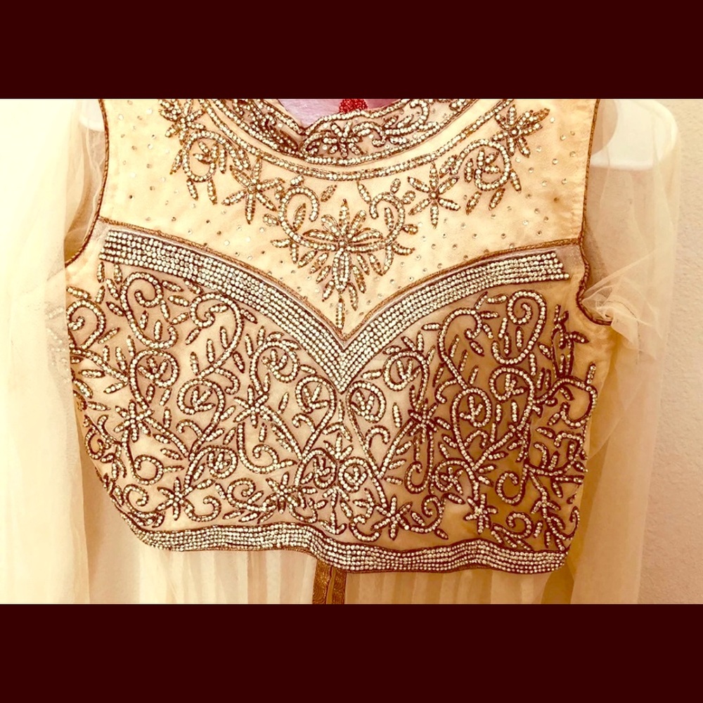 Indian dress with heavy work